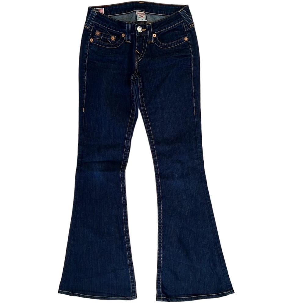 True Religion low rise flare jeans Sz 26